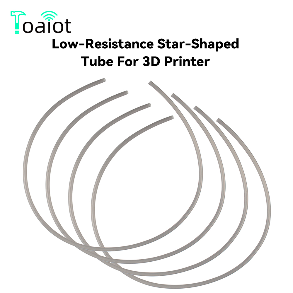 3D Printing Tpe - สำหรับ Snapmaker U1 ท่อรูปดาวความต้านทานต่ำพิเศษ ผิวด้านในมีแรงเสียดทานต่ำพิเศษ เหมาะสำหรับ