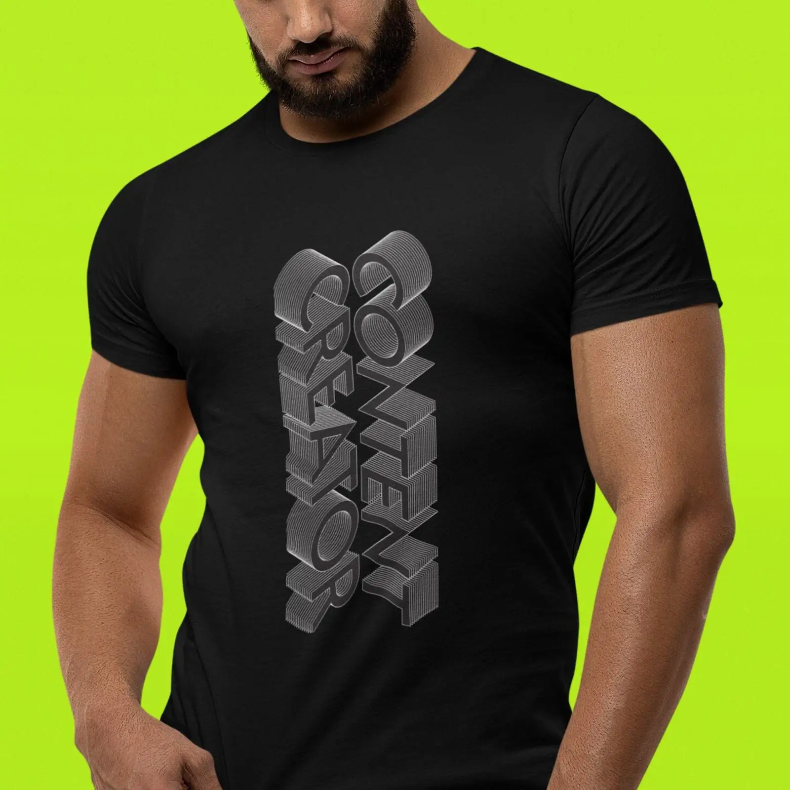 3D Printing Youtube Videos - เสื้อยืดลายตัวอักษร 3 มิติ สำหรับผู้สร้างสรรค์สื่อ นักสร้างคอนเทนต์ ยูทูบเบอร์