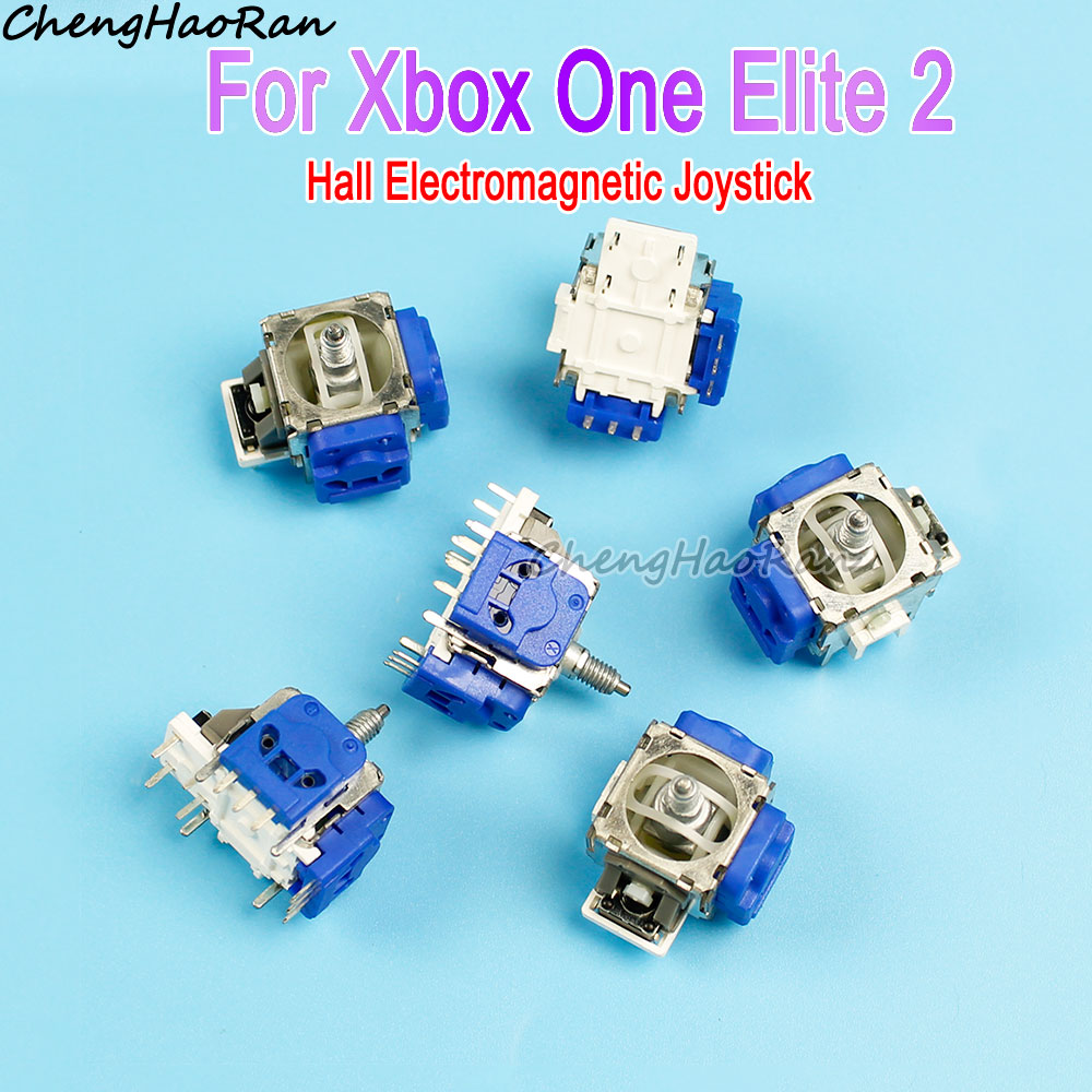 3D Printing Xbox Controller - 1ชิ้นสำหรับห้องโถง3D จอยสติ๊กแม่เหล็กไฟฟ้าสำหรับ Xbox One Elite 2คอนโทรลเลอร์ชิ้นส่วนอะไหล่โพเทนชิโอมิเตอร์เซ็นเซอร์ไม้ยืด