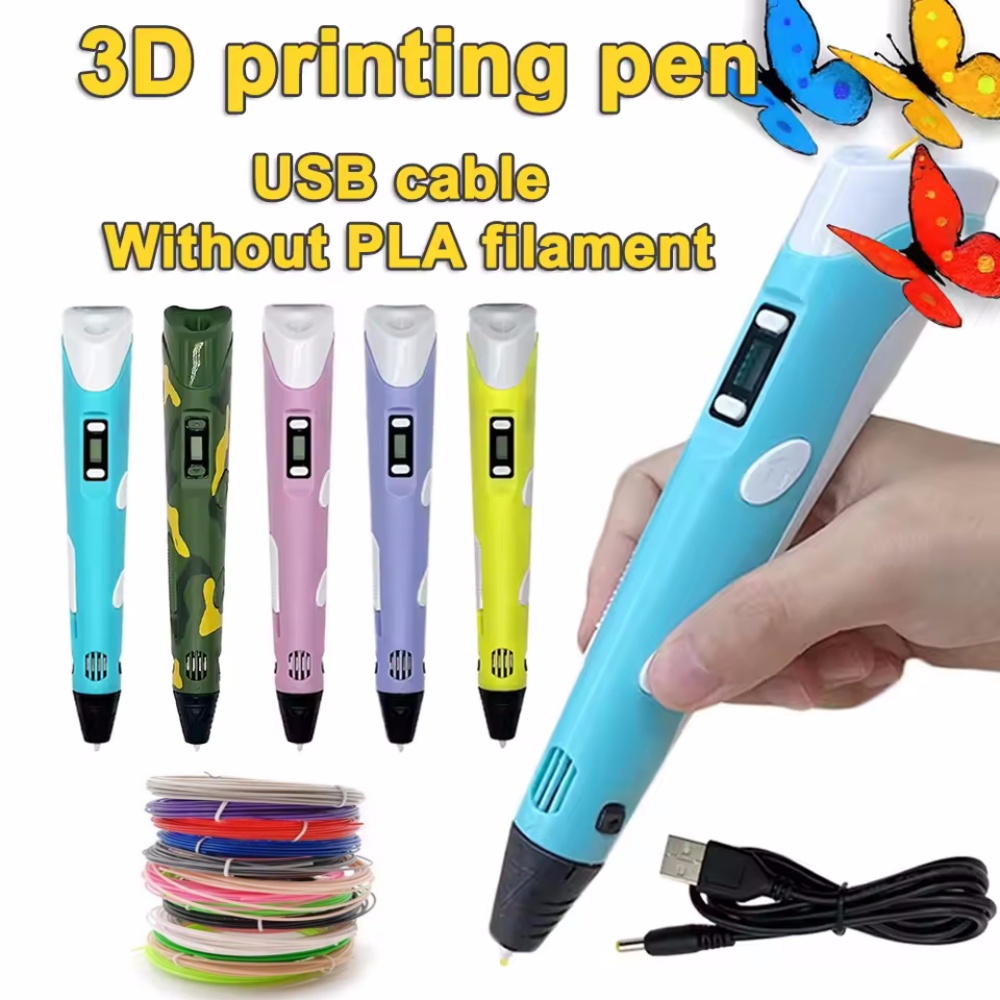 3D Printing Pen For Kids - ปากกา 3 มิติสำหรับเด็ก ปากกาวาดภาพพิมพ์ 3 มิติ