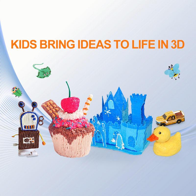 เส้นใย PCL สำหรับการพิมพ์ด้วยป - 3D Printing Pen For Kids บทวิจารณ์และราคา