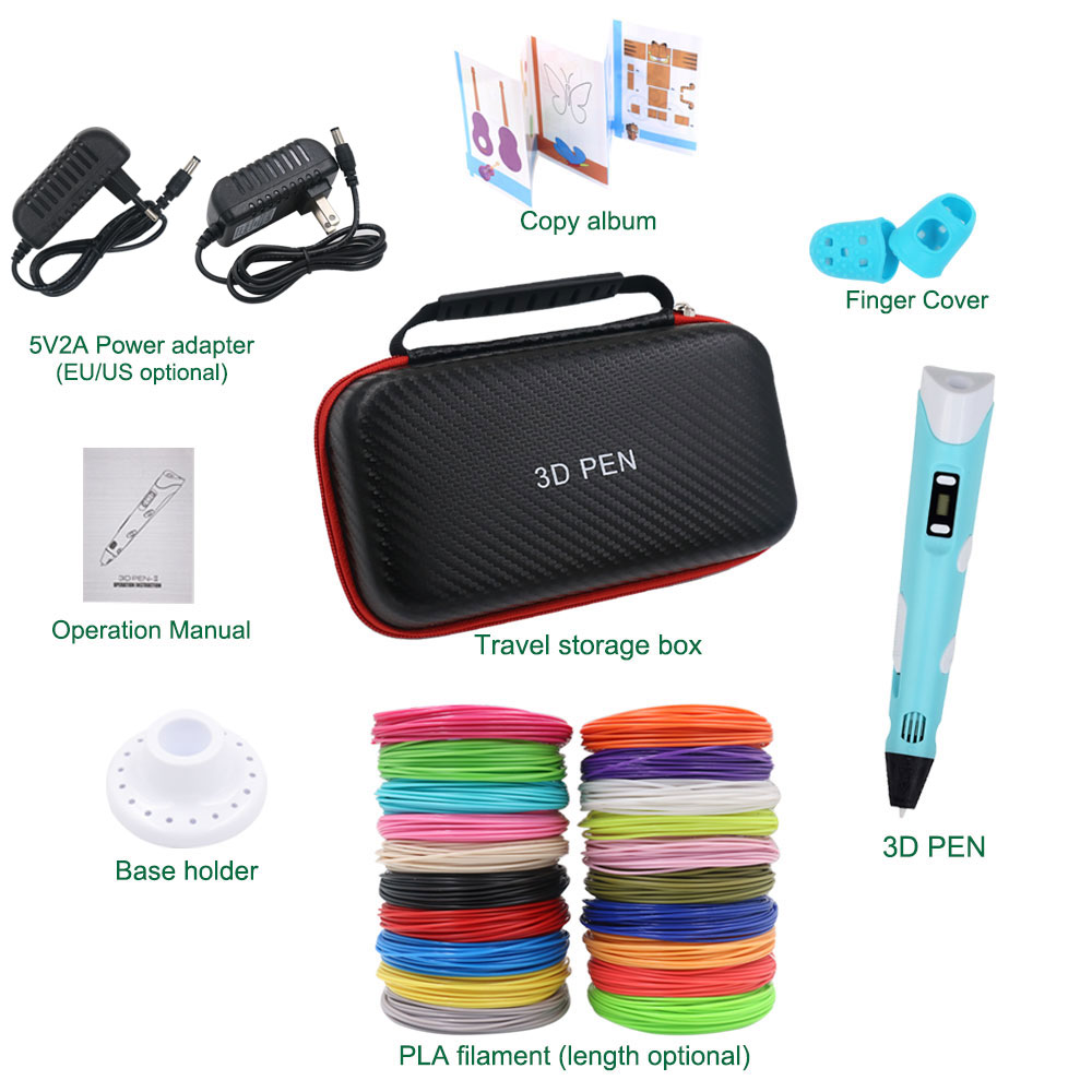 ชุดปากกาพิมพ์ 3 มิติที่แปลกประ - 3D Printing Pen For Kids บทวิจารณ์และราคา