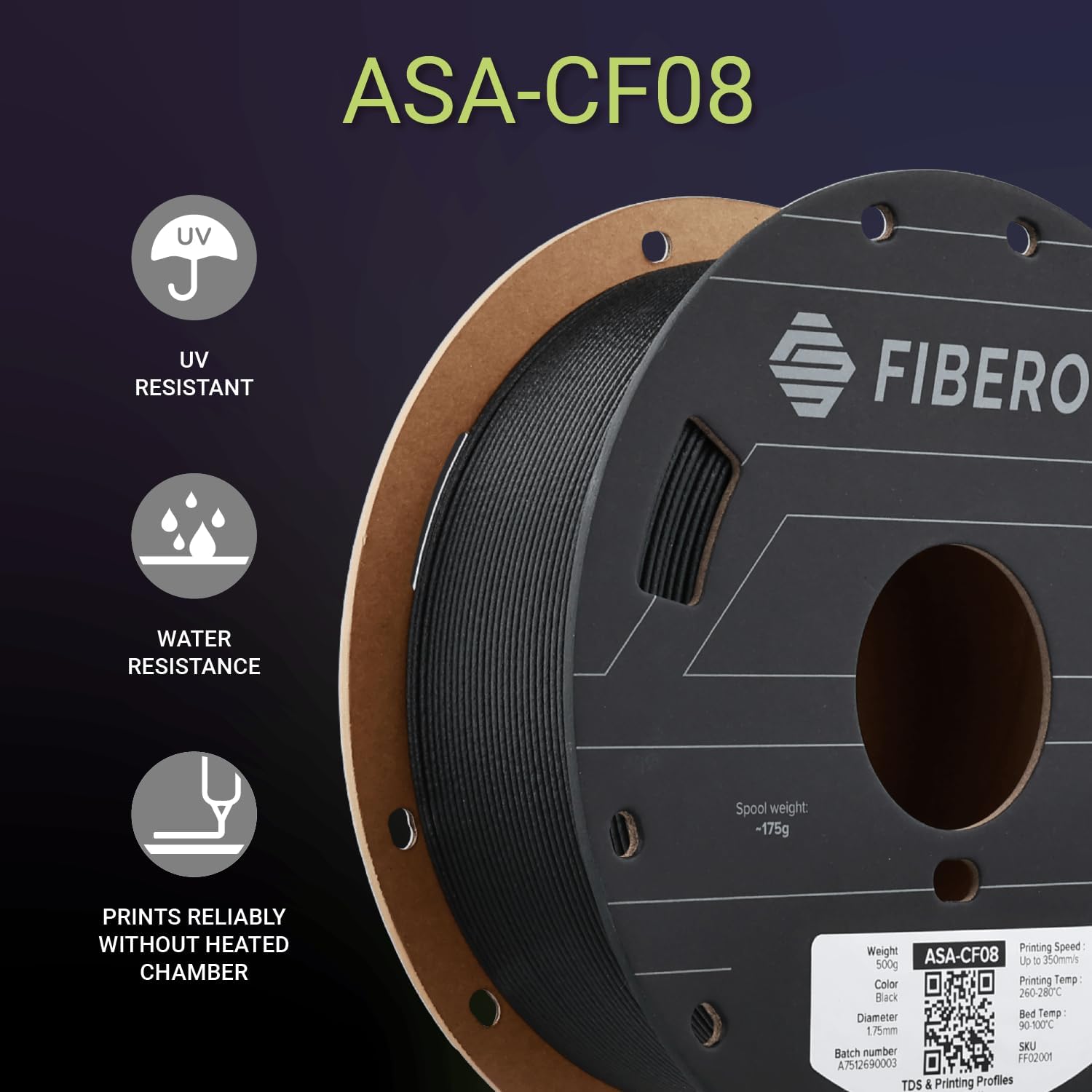 เส้นใยพิมพ์ 3 มิติ Polymaker F - Abs Filament Spool บทวิจารณ์และราคา