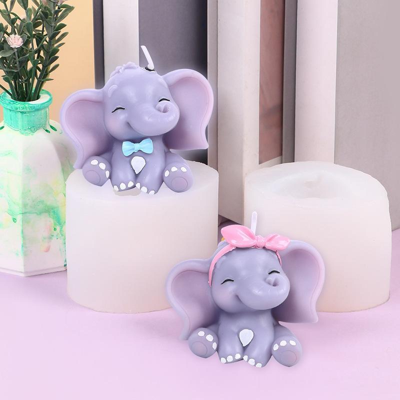 แม่พิมพ์เทียนซิลิโคนรูปช้าง 3  - 3D Printing With Silicone บทวิจารณ์และราคา