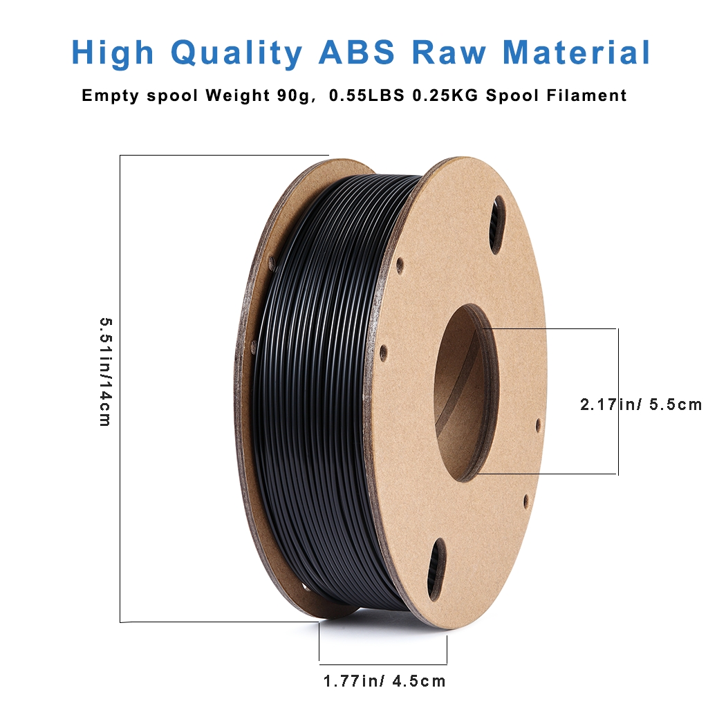 เส้นใยเครื่องพิมพ์ 3D ABS เส้น - Abs Filament Spool บทวิจารณ์และราคา