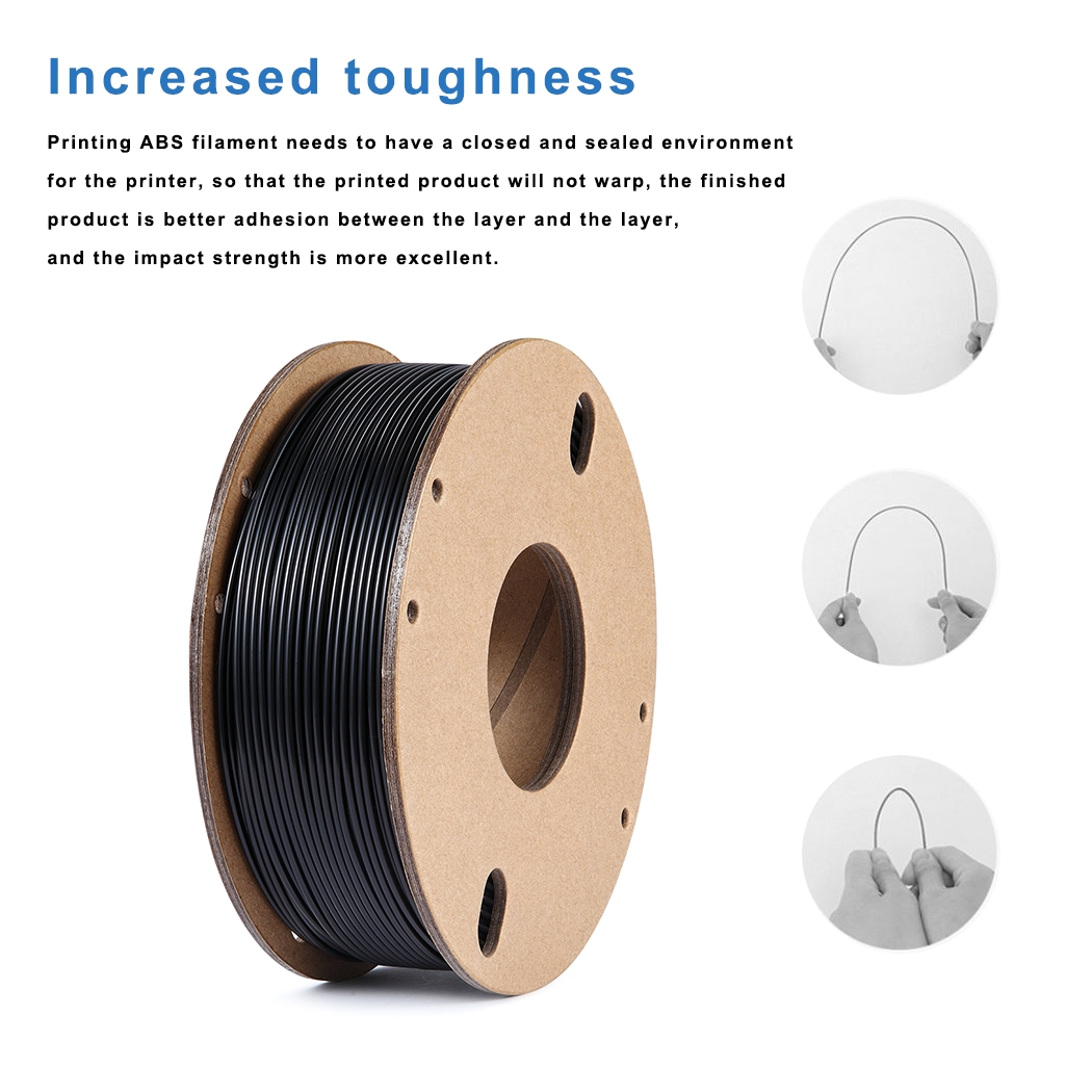 เส้นใยเครื่องพิมพ์ 3D ABS เส้น - Abs Filament Spool บทวิจารณ์และราคา