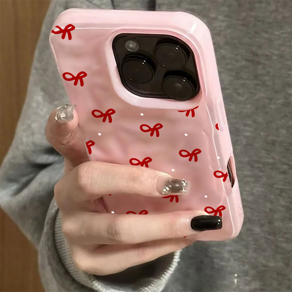 เคสโทรศัพท์ลายหัวใจแดงคลื่นน้ำ - 3D Printing With Silicone บทวิจารณ์และราคา