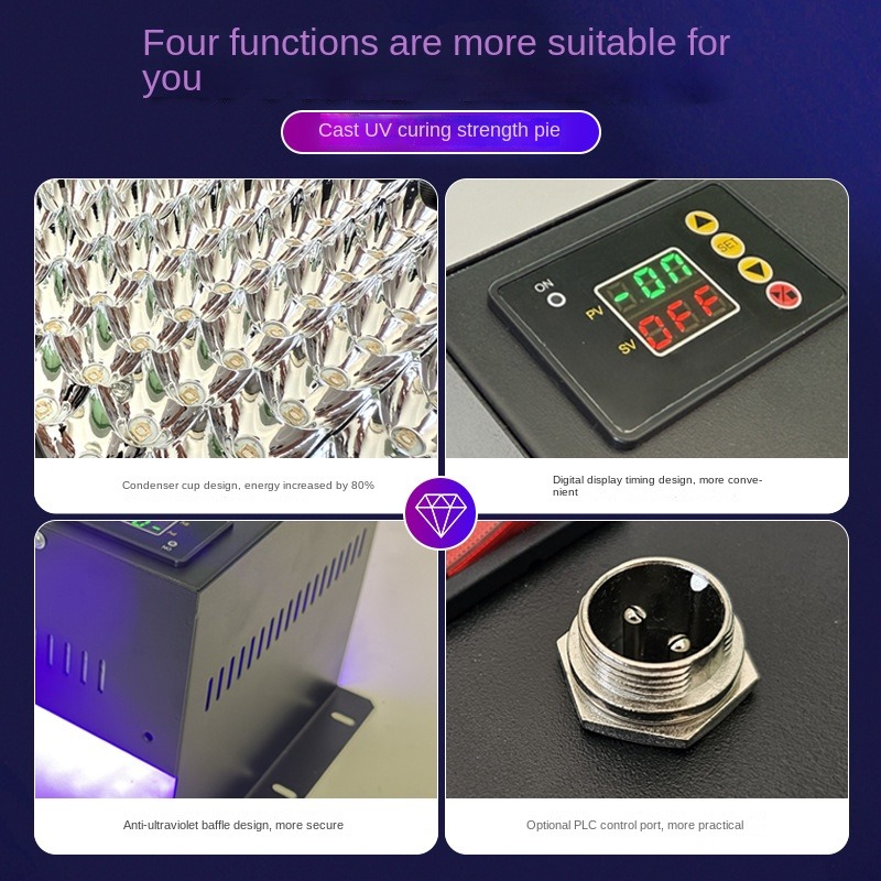 หลอดไฟยูวีแอลอีดีสำหรับอบแห้งด - Resin Curing Station บทวิจารณ์และราคา