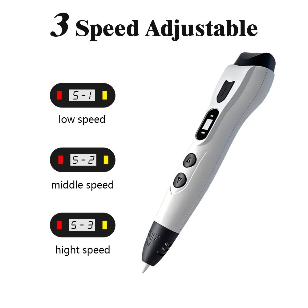 ปากกาพิมพ์ 3 มิติรุ่นอัพเกรด พ - 3D Printing Pen For Kids บทวิจารณ์และราคา
