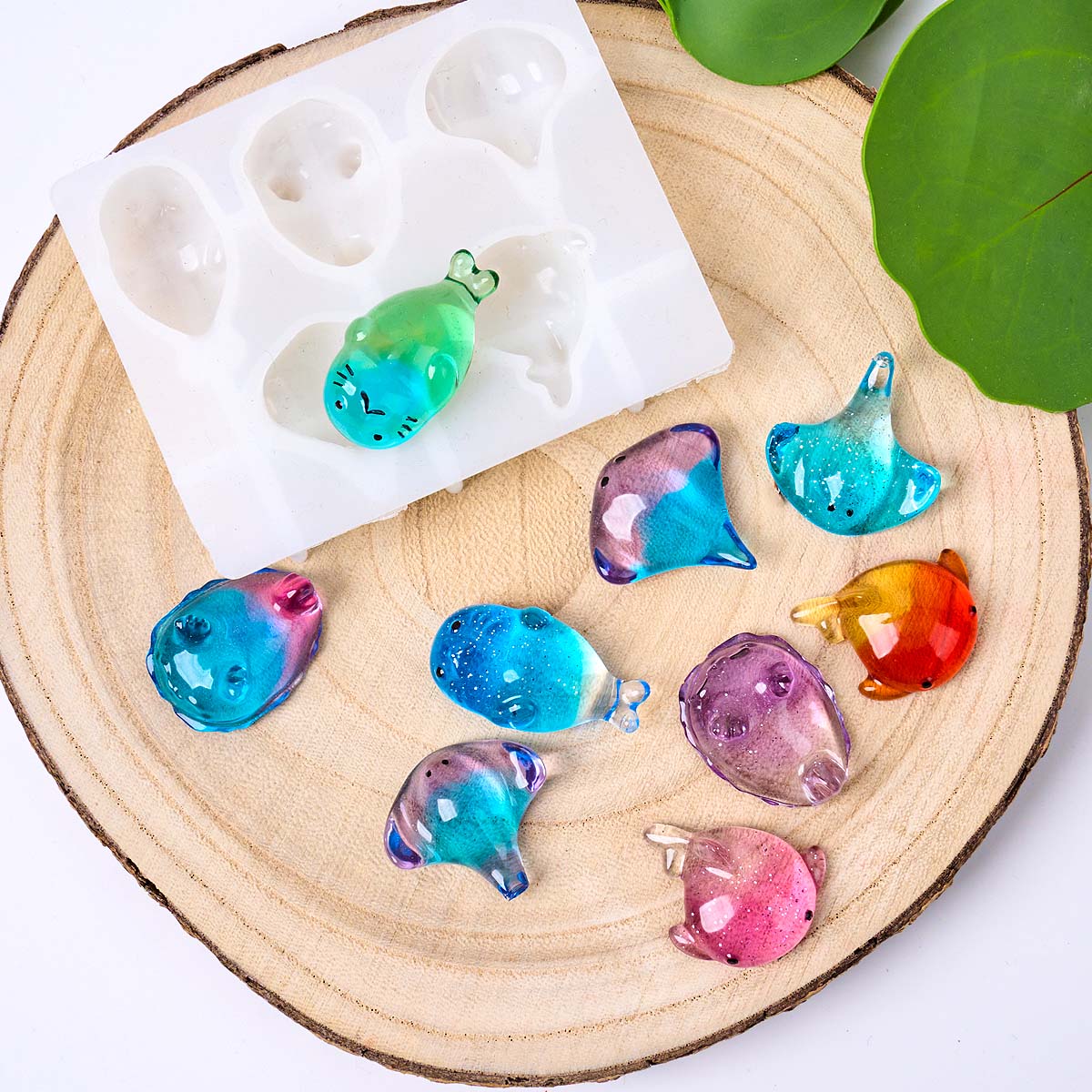 แม่พิมพ์ซิลิโคนรูปปลากระเบน 3  - 3D Printing With Silicone บทวิจารณ์และราคา