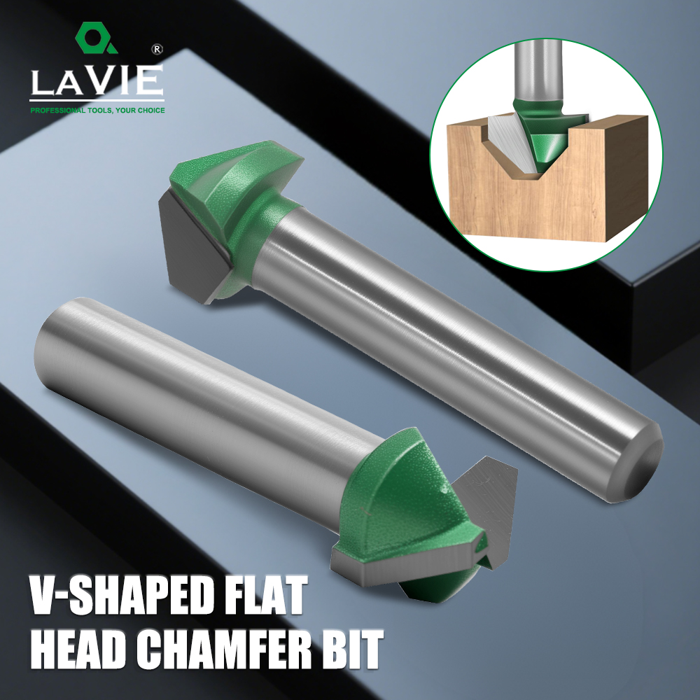 LAVIE ดอกสว่าน V-Bit แบบแบน 1  - 3D Printing Online บทวิจารณ์และราคา
