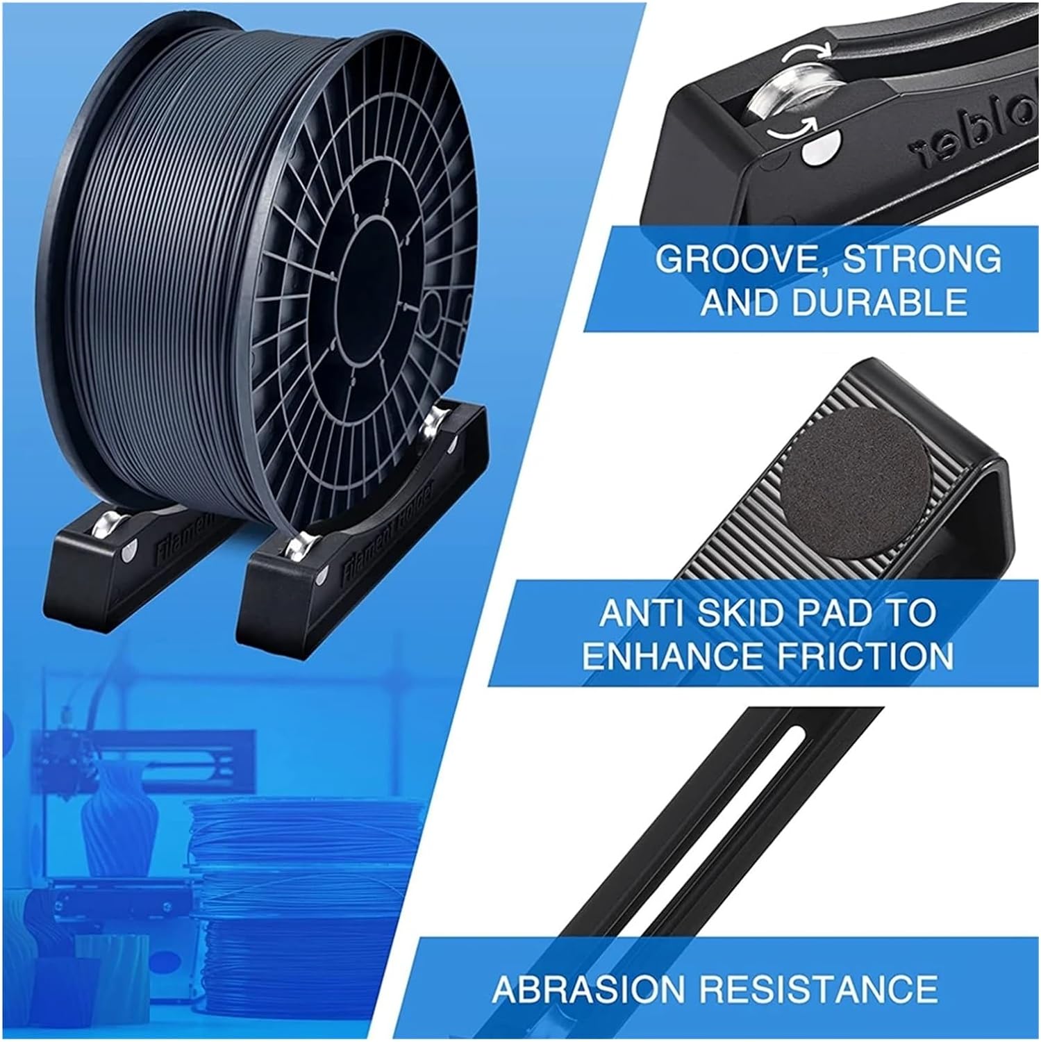 ที่วางแกนม้วนเส้นพลาสติก 1 กก. - Abs Filament Spool บทวิจารณ์และราคา