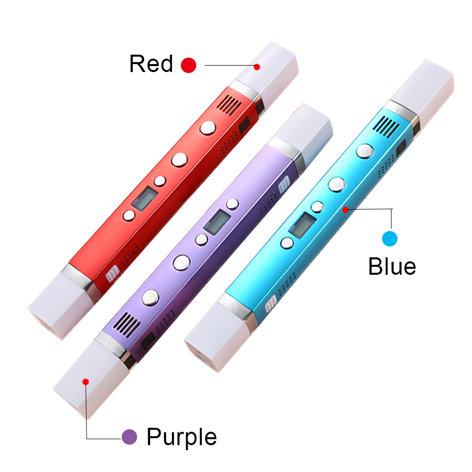 Myriwell USB 3D ปากกาสมาร์ทปาก - 3D Printing Pen For Kids บทวิจารณ์และราคา