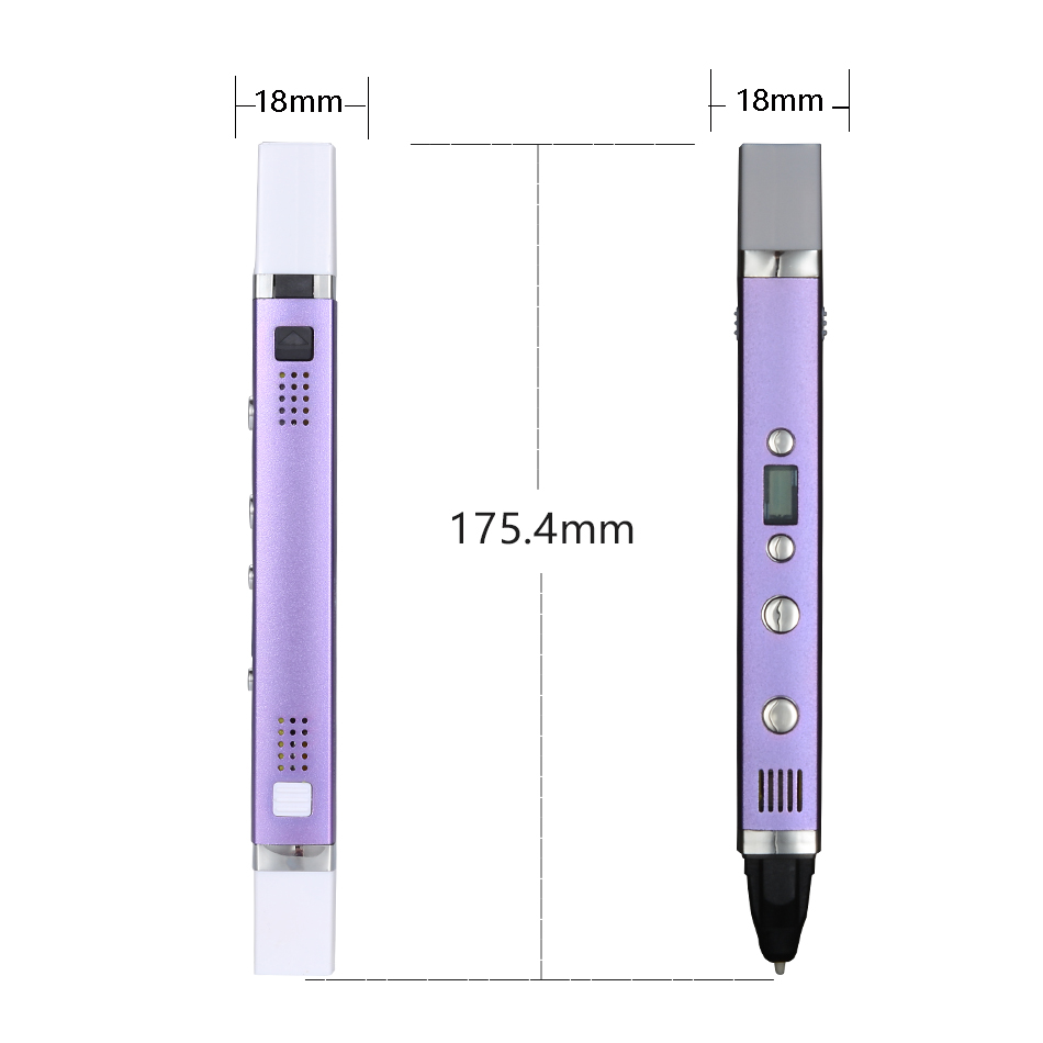 Myriwell USB 3D ปากกาสมาร์ทปาก - 3D Printing Pen For Kids บทวิจารณ์และราคา