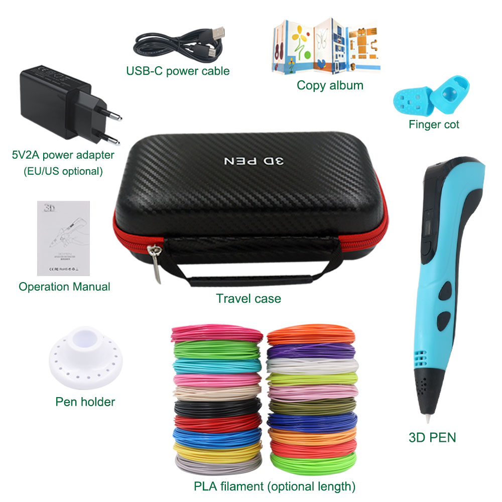 ปากกาพิมพ์ 3 มิติสำหรับเด็ก พร - 3D Printing Pen For Kids บทวิจารณ์และราคา