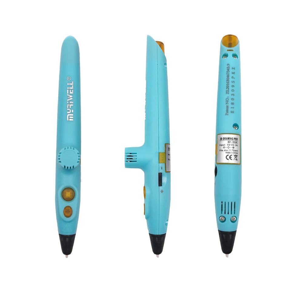 Myriwell ใหม่ล่าสุด RP-200A 3D - 3D Printing Pen For Kids บทวิจารณ์และราคา