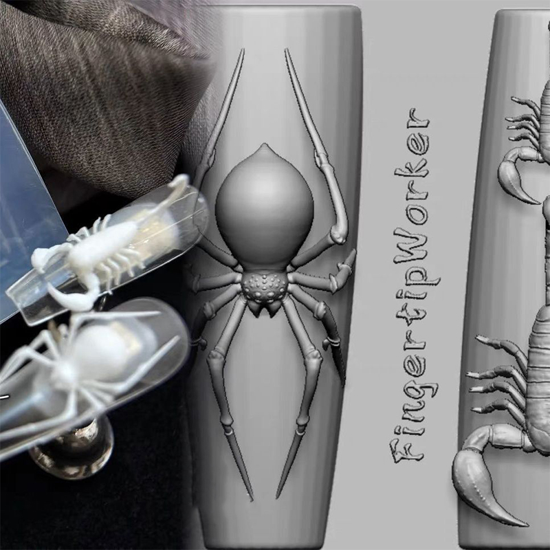 แม่พิมพ์ซิลิโคนลายแมงมุม 3 มิต - 3D Printing With Silicone บทวิจารณ์และราคา