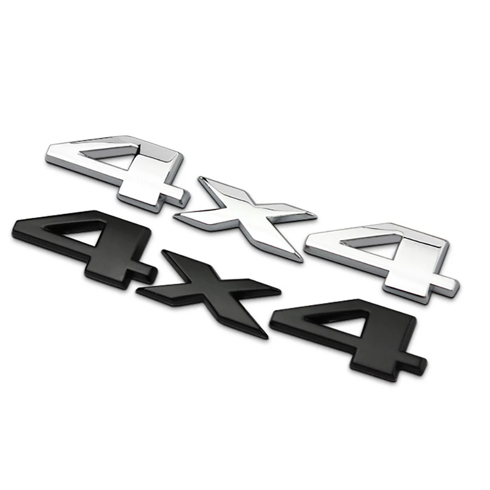 1 ชิ้นรถ 3D โลหะสติกเกอร์ 4WD  - 3D Printing Online บทวิจารณ์และราคา